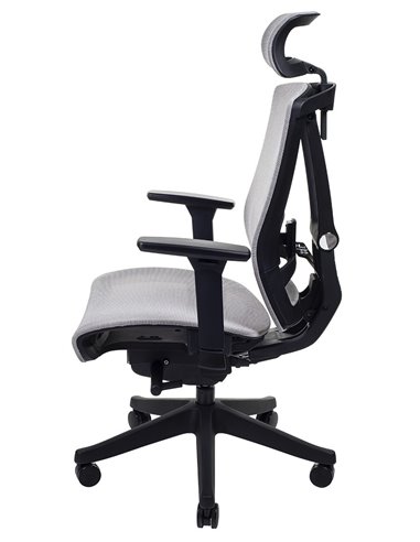 Кресло ERGO CHAIR 2 MESH BLACK, эргономичное, бежевое