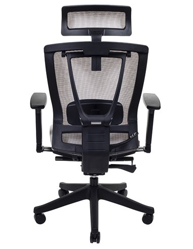 Кресло ERGO CHAIR 2 MESH BLACK, эргономичное, бежевое