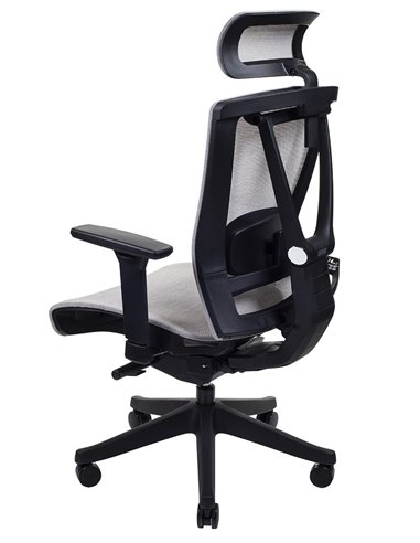 Кресло ERGO CHAIR 2 MESH BLACK, эргономичное, бежевое