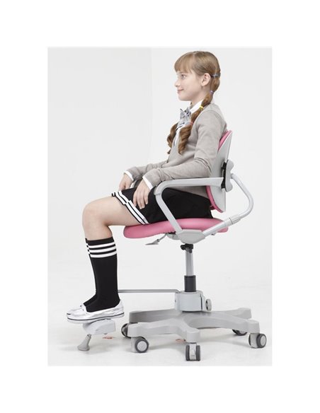 Крісло DUOREST Kids DR-280D дитяче, ортопедичне, колір рожевий
