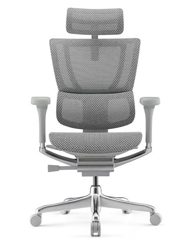 Кресло MIRUS-IOO 2 (IOOE2-AG-HAM-5D-L, СЕТКА Т-168-B2 NATURAL), эргономичное