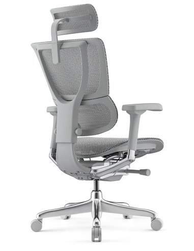 Кресло MIRUS-IOO 2 (IOOE2-AG-HAM-5D-L, СЕТКА Т-168-B2 NATURAL), эргономичное