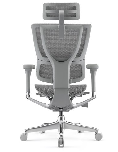 Кресло MIRUS-IOO 2 (IOOE2-AG-HAM-5D-L, СЕТКА Т-168-B2 NATURAL), эргономичное