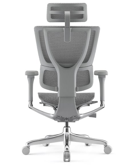 Кресло MIRUS-IOO 2 (IOOE2-AG-HAM-5D-L, СЕТКА Т-168-B2 NATURAL), эргономичное