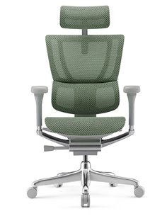 Кресло MIRUS-IOO 2 (IOOE2-AG-HAM-5D-L, СЕТКА Т-168-B6 GREEN), эргономичное 2