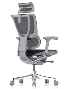 Кресло MIRUS-IOO 2 (IOOE2-AG-HAM-5D-L, СЕТКА Т-168-B1 BLACK), эргономичное 2