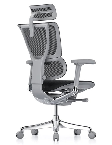 Крісло MIRUS-IOO 2 (IOOE2-AG-HAM-5D-L, СІТКА Т-168-B1 BLACK), ергономічне