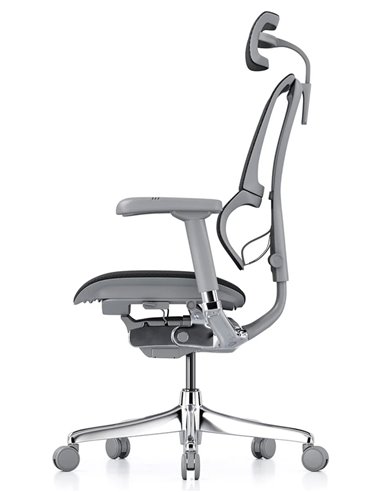 Крісло MIRUS-IOO 2 (IOOE2-AG-HAM-5D-L, СІТКА Т-168-B1 BLACK), ергономічне