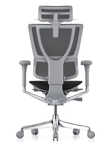 Крісло MIRUS-IOO 2 (IOOE2-AG-HAM-5D-L, СІТКА Т-168-B1 BLACK), ергономічне