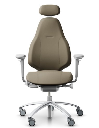 Кресло FLOKK RH MEREO 220 SILVER GREY эргономичное, новозеландская  шерсть FOCUS (GABRIEL)