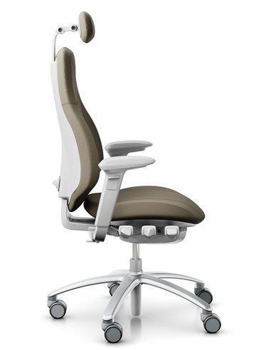 Кресло FLOKK RH MEREO 220 SILVER GREY эргономичное, новозеландская  шерсть FOCUS (GABRIEL)