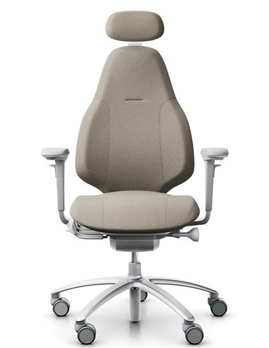 Кресло FLOKK RH MEREO 220 SILVER GREY эргономичное, новозеландская  шерсть CAPTURE (GABRIEL)