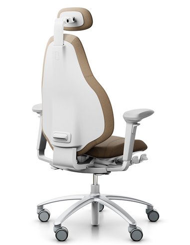 Кресло FLOKK RH MEREO 220 SILVER GREY, эргономичное, новозеландская шерсть SELECT (GABRIEL)