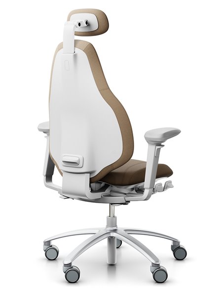 Кресло FLOKK RH MEREO 220 SILVER GREY, эргономичное, новозеландская шерсть SELECT (GABRIEL)