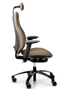 Кресло FLOKK RH MEREO 220 BLACK эргономичное, новозеландская шерсть SELECT (GABRIEL) 2