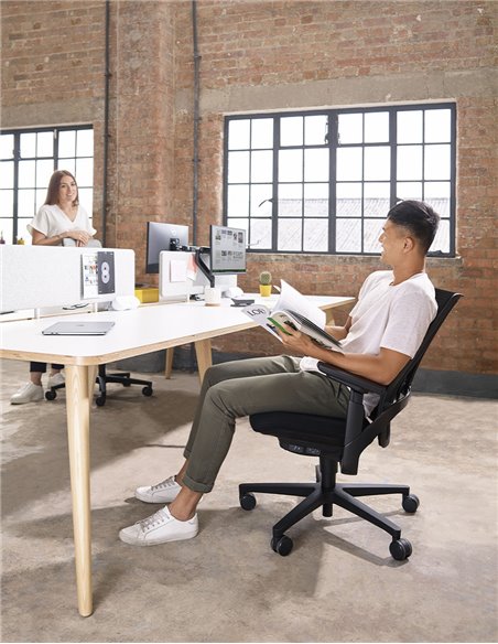 Кресло SENATOR I-WORKCHAIR 2.0 ONYX эргономичное, тканевое