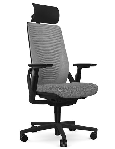 Кресло SENATOR I-WORKCHAIR 2.0 ZINC эргономичное, тканевое