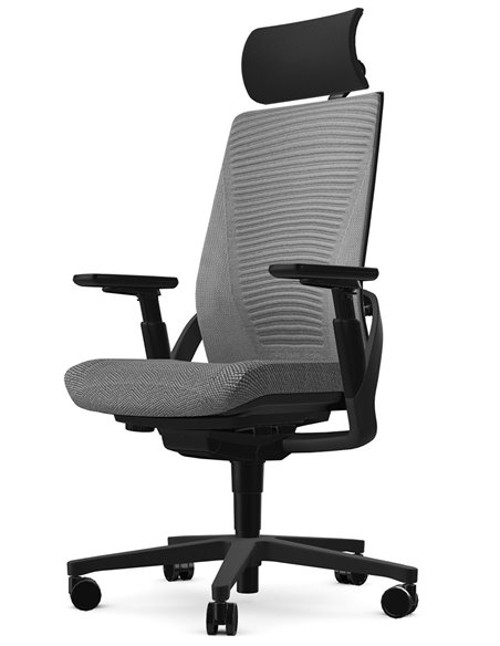 Кресло SENATOR I-WORKCHAIR 2.0 ZINC эргономичное, тканевое