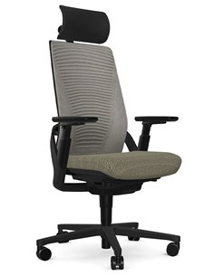 Кресло SENATOR I-WORKCHAIR 2.0 STONE эргономичное, тканевое