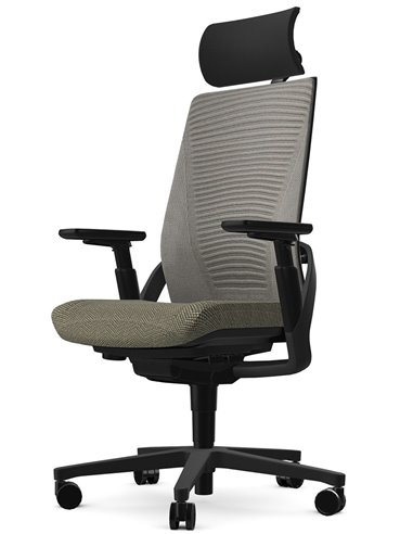 Кресло SENATOR I-WORKCHAIR 2.0 STONE эргономичное, тканевое