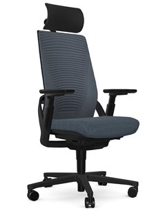 Кресло SENATOR I-WORKCHAIR 2.0 BLUE DRIFT эргономичное, тканевое
