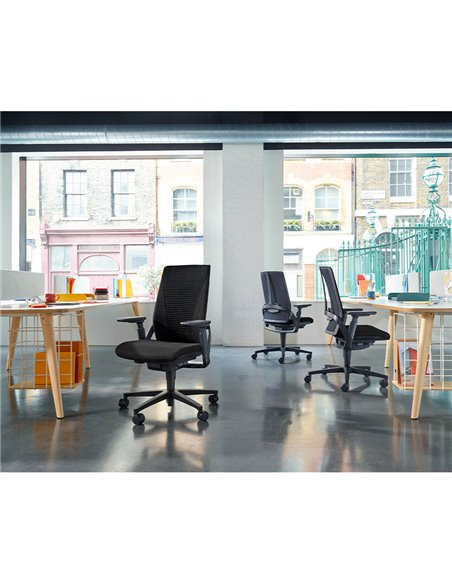 Кресло SENATOR I-WORKCHAIR 2.0 BERRY эргономичное, тканевое