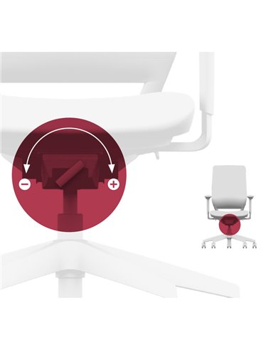 Кресло LD SEATING ARCUS 240, эргономичное, тканевое