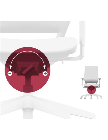 Кресло LD SEATING ARCUS 240, эргономичное, тканевое