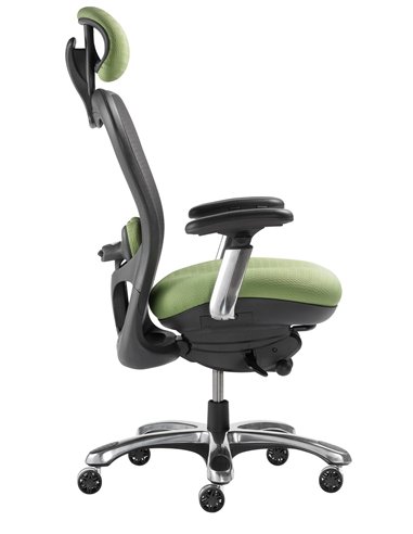 Кресло для руководителя NINGHTINGALE CXO 6200 D зеленое