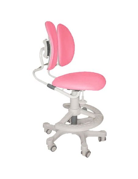 Кресло DUOREST Kids DR-218A детское, ортопедическое, цвет розовый