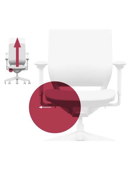 Кресло LD SEATING ARCUS 240 BASIC VERSION, эргономичное, тканевое