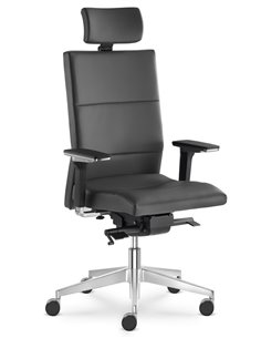 Кресло LD SEATING LASER 695 SYS для руководителя, кожаное