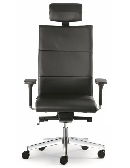 Крісло LD SEATING LASER 695 SYS для керівника, шкіряне