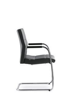 Кресло LD SEATING LASER 682-Z, для посетителей, кожаное 2