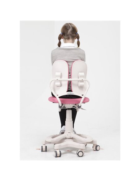 Кресло DUOREST Kids DR-218A детское, ортопедическое, цвет розовый