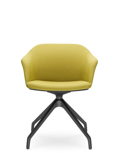 Кресло LD SEATING WAVE 033-F90 BL для посетителей