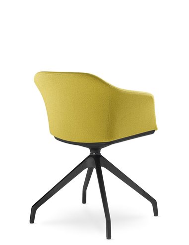 Кресло LD SEATING WAVE 033-F90 BL для посетителей