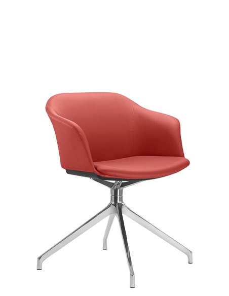 Кресло LD SEATING WAVE 033-F90 BL для посетителей