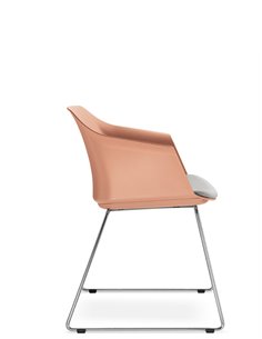 Конференц-кресло LD SEATING WAVE 030-Q-N4 на полозьях 2