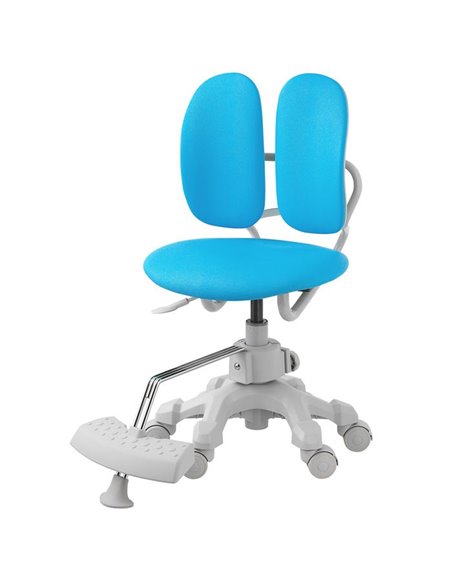 Кресло DUOREST Kids DR-289SG детское, ортопедическое, цвет голубой