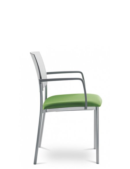 Крісло LD SEATING SEANCE ART 180 для відвідувачів, на ніжках