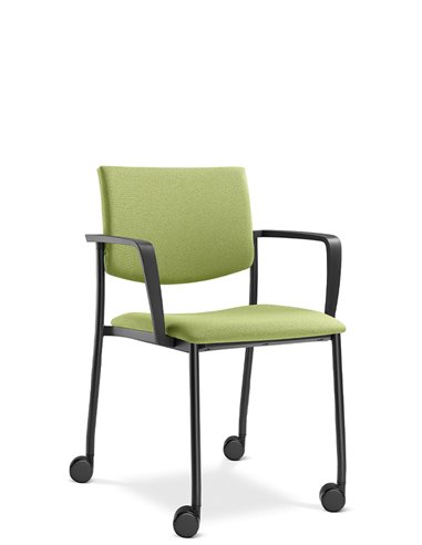 Кресло LD SEATING SEANCE 090 BS для аудиторий, с корзиной под сиденьем