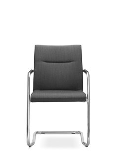 Кресло LD SEATING SEANCE CARE 076-Z, для посетителей, на полозьях 2