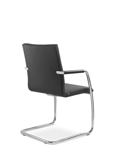 Кресло LD SEATING SEANCE CARE 076-Z, для посетителей, на полозьях