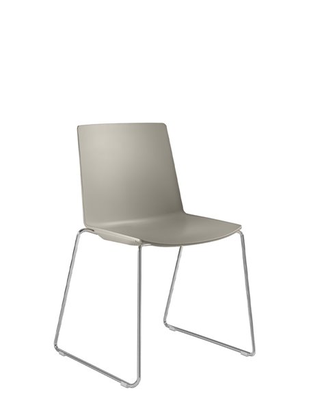 Кресло LD SEATING SKY FRESH 040-Q, для посетителей, на полозьях