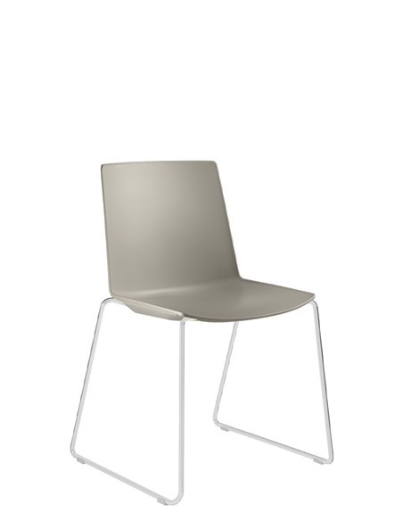 Кресло LD SEATING SKY FRESH 040-Q, для посетителей, на полозьях