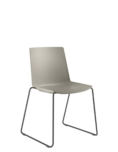 Кресло LD SEATING SKY FRESH 040-Q, для посетителей, на полозьях