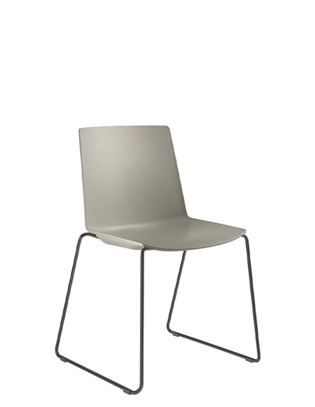 Кресло LD SEATING SKY FRESH 040-Q, для посетителей, на полозьях