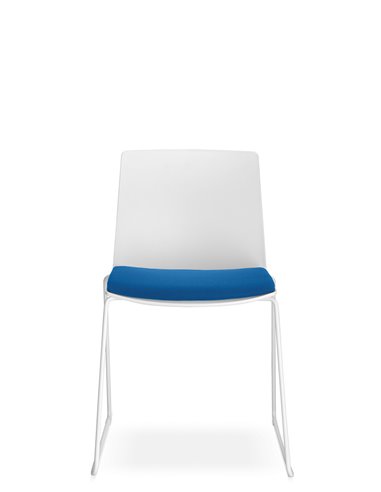 Кресло LD SEATING SKY FRESH 042-Q, для посетителей, на полозьях