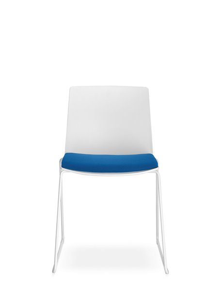 Кресло LD SEATING SKY FRESH 042-Q, для посетителей, на полозьях